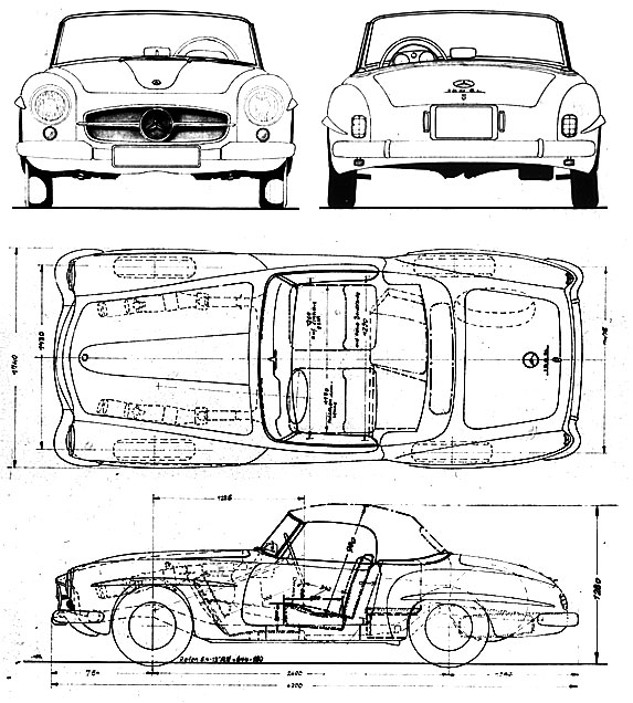 190sl parts shop