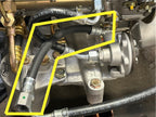 B205-105B - Injection Pump Feed hose (female/banjo)