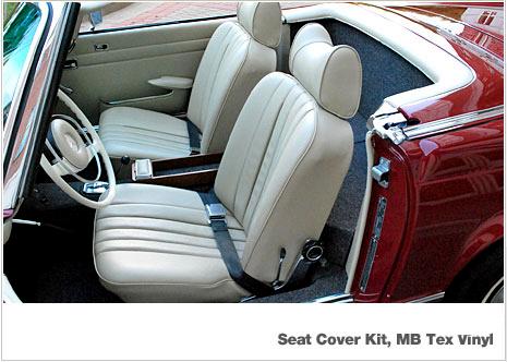 U240-007  Seat Cover Kit, Vinyl - With Headrests