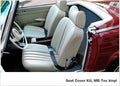 U240-007  Seat Cover Kit, Vinyl - With Headrests