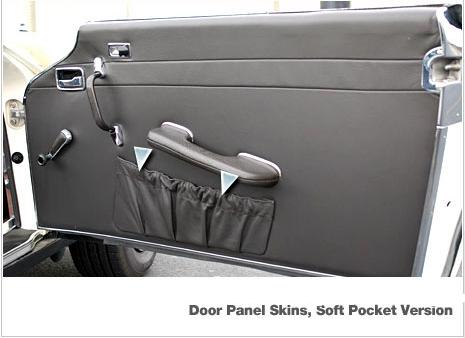 U240-026 Soft Pocket Door Panel Skins, Leather