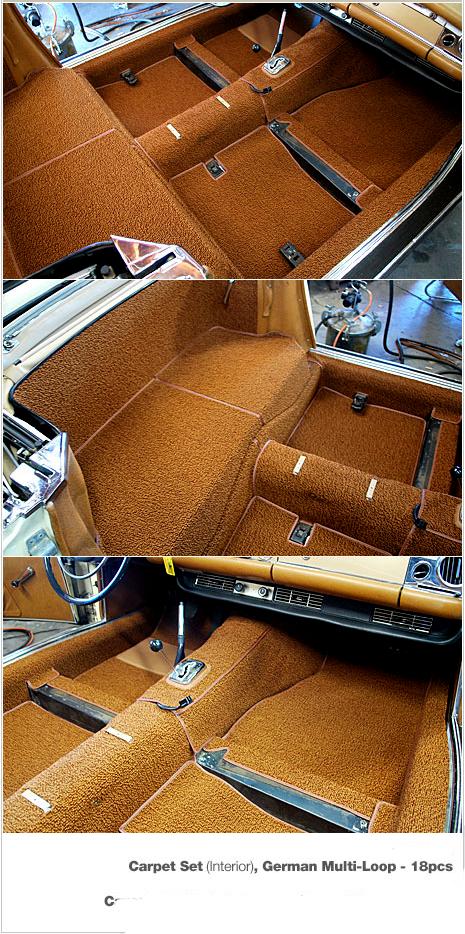 U240-055 Carpet Set, German Multi-Loop