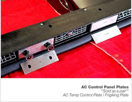 Z830-079 AC Control Plate Set (sold as a pair)