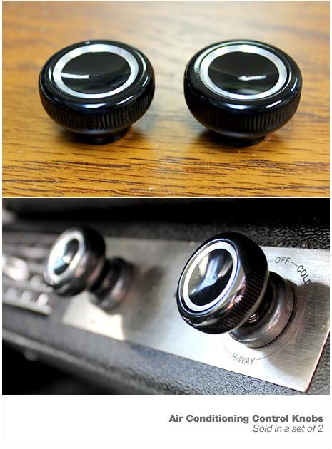 Z830-080 Air Conditioning Knob set Sold in a set of two