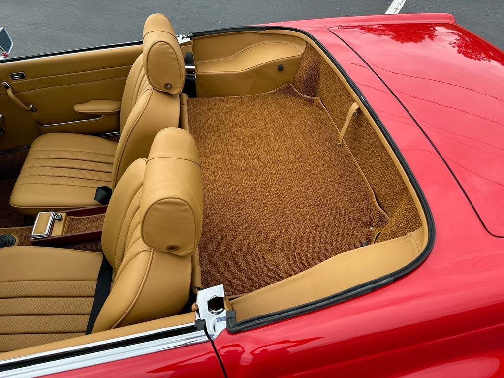U240-061 Carpet Set for California Coupe, German Multi-Loop
