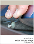 G372-409 Door seal install plugs