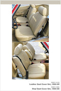 R391-015 - Seat Cover Set, Leather (1980-85)