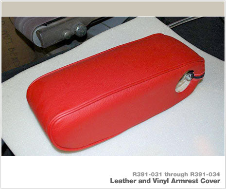 R391-031 - Armrest Cover, Leather (1972-89)