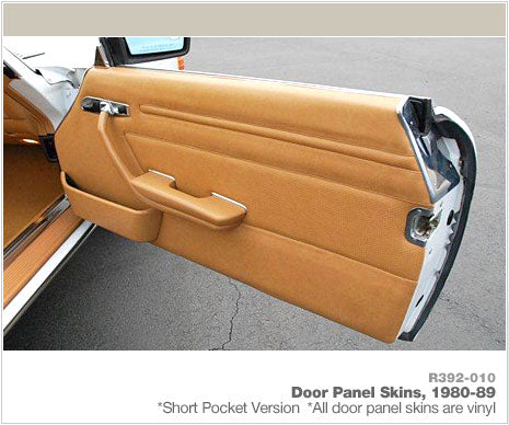 R392-006 - Door Panel Skin Set - MB Tex Vinyl (19780-89)