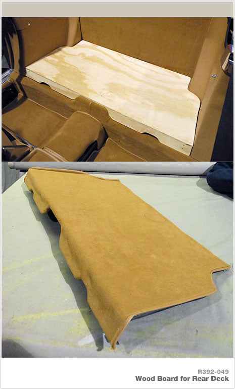S200-095 Wood Board, Rear Deck