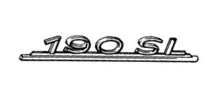 J147-019  -  190SL Trunk Logo