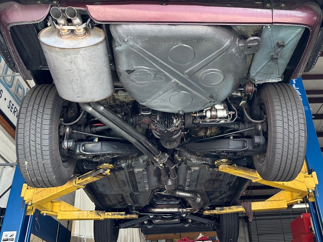G300-004 - Stainless Steel Exhaust System Kit, 560SL