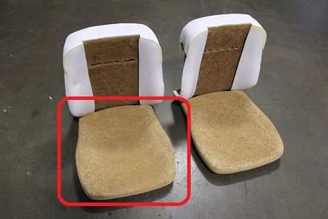 R391-045 -Seat Pad, Lower 1972-1989