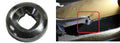 N142-380 - Square Hole, Flush Mount Washer for Seat Hinge
