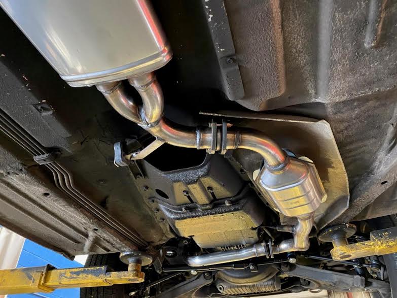 G300-003 - Stainless Steel Exhaust System Kit 380SL '81-85'