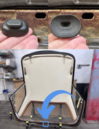 O240-183A Hardtop Center Rear Plug - Original