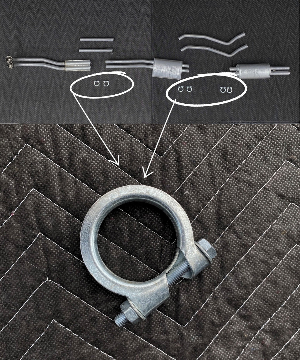 G231-002A - 230SL Clamps for Exhaust