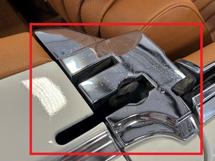H369-016AR Top Lock Cover Plate, Right - Early / Reproduction