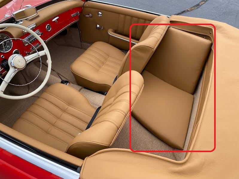 N142-360 - Jumpseat Cover, Oldtimer Leather