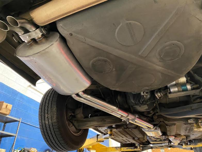 G300-003 - Stainless Steel Exhaust System Kit 380SL '81-85'