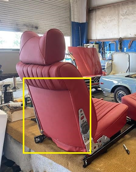 R391-041 -Seat Back Panel Material, MB Tex Vinyl (1972-79)