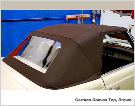 U240-080 Canvas Soft-Top, German Material